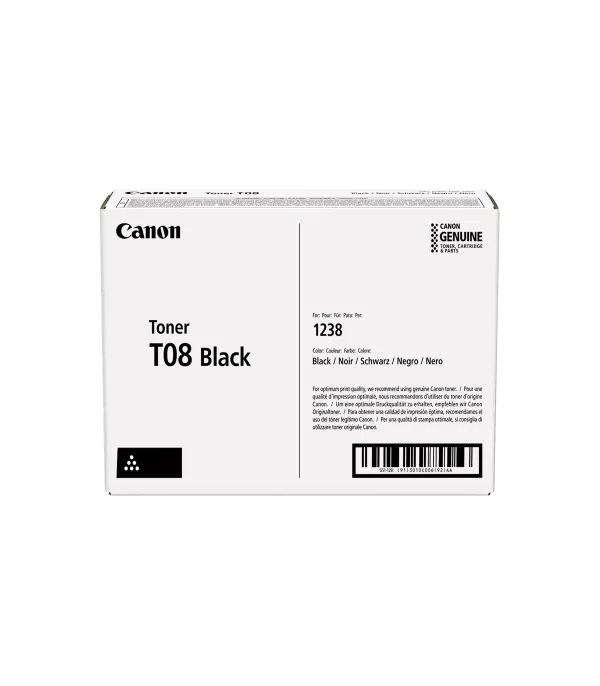 Canon T08 Noir - Toner Canon d'origine (3010C006)