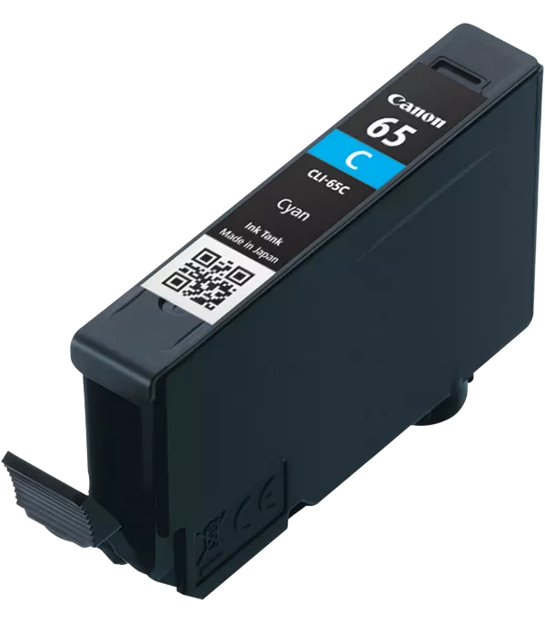 Canon CLI-65C Cyan - Cartouche d'encre Canon d'origine (4216C001AA)