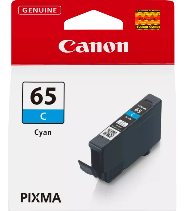 Canon CLI-65C Cyan - Cartouche d'encre Canon d'origine (4216C001AA)