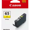 Canon CLI-65Y Jaune - Cartouche d'encre Canon d'origine (4218C001AA)