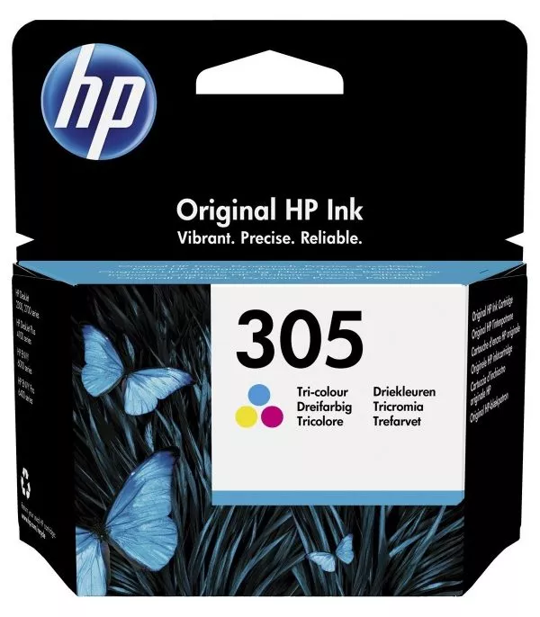 Cartouche d'encre HP 305 couleur - 3YM60AE