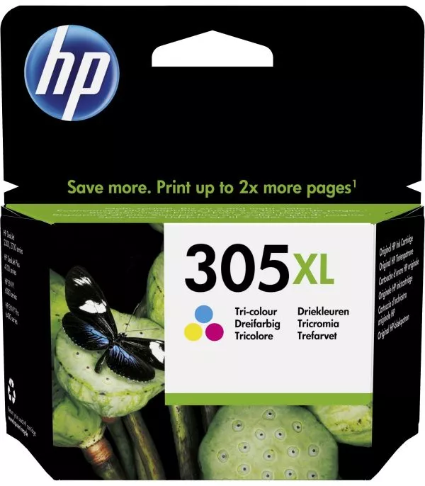 Cartouche d'encre HP 305XL Couleur- 3YM63AE