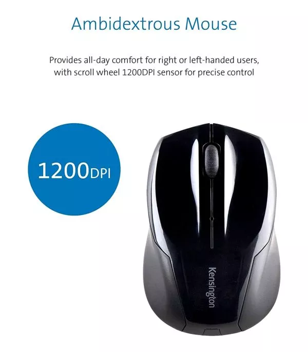 Clavier et souris sans fil Kensington Pro Fit AZERTY (K75230FR)