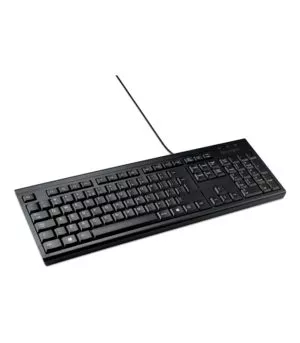 clavier-kensington-kb100-eq-azerty-usb-a-resistant-aux-eclaboussures-noir-k63727fr Clavier Kensington KB100 EQ AZERTY USB-A – Résistant aux éclaboussures – Noir (K63727FR)