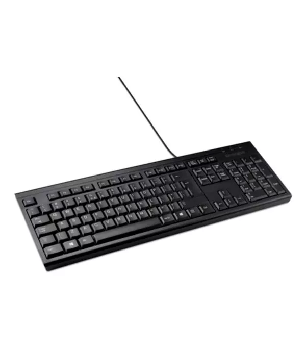clavier-kensington-kb100-eq-azerty-usb-a-resistant-aux-eclaboussures-noir-k63727fr Clavier Kensington KB100 EQ AZERTY USB-A – Résistant aux éclaboussures – Noir (K63727FR)