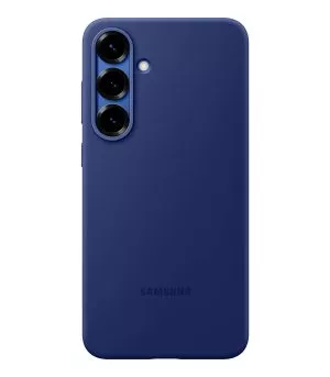 Coque Silicone Samsung Galaxy S25+ – Bleu Marine – Étui Slim Soft-Touch (EF-PS936CNEGWW)