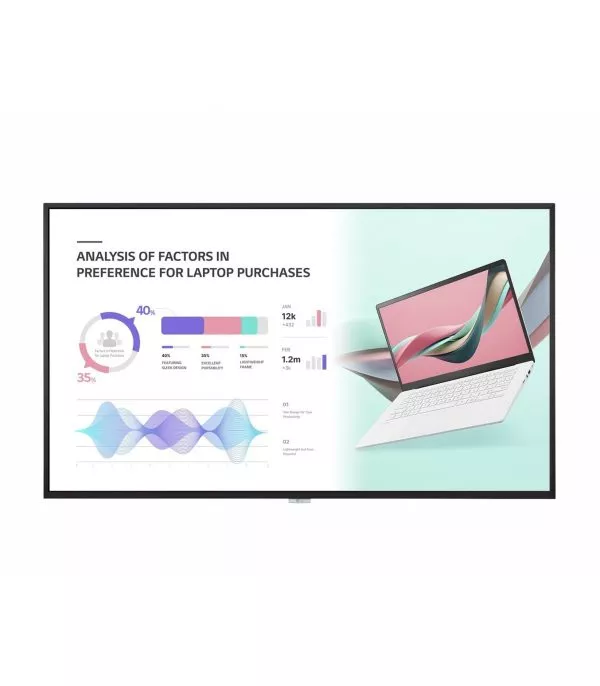 Écran d'affichage standard LG 49" UHD 4K (49UH5J-H)