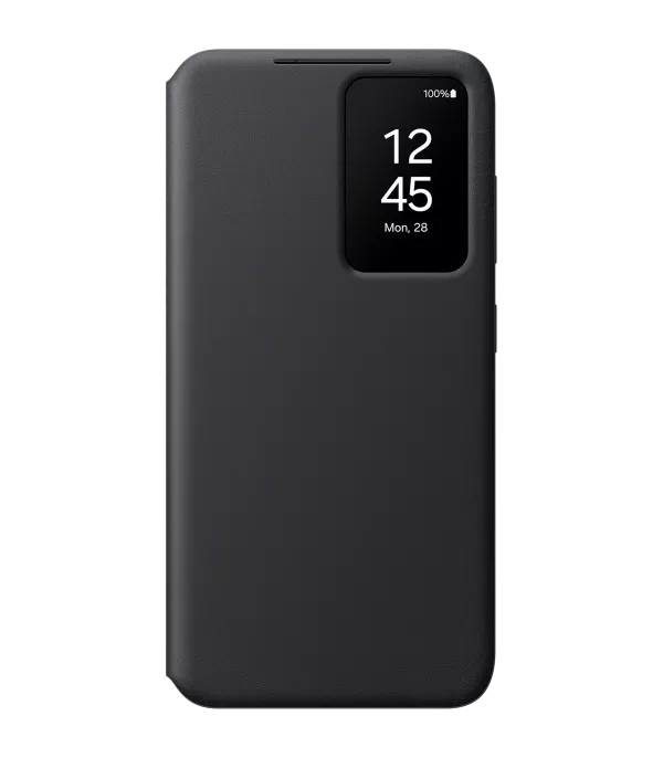 Étui Smart View avec porte-carte Samsung pour Galaxy S24 (EF-ZS921CBEGWW)