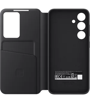 Étui Smart View avec porte-carte Samsung pour Galaxy S24 (EF-ZS921CBEGWW)