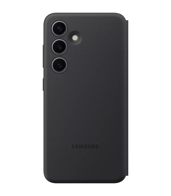 Étui Smart View avec porte-carte Samsung pour Galaxy S24 (EF-ZS921CBEGWW)