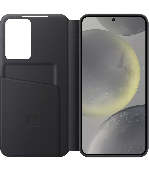 Étui Smart View avec porte-carte Samsung pour Galaxy S24+ (EF-ZS926CBEGWW)