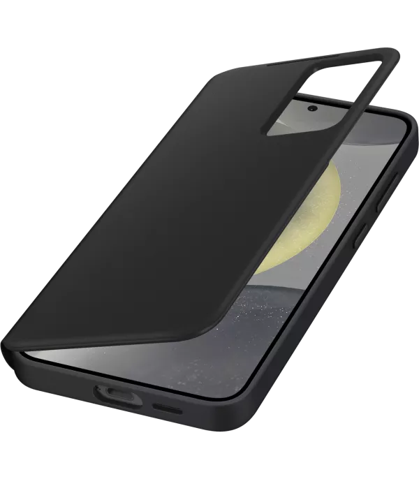 Étui Smart View avec porte-carte Samsung pour Galaxy S24+ (EF-ZS926CBEGWW)