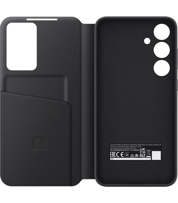 Étui Smart View avec porte-carte Samsung pour Galaxy S24+ (EF-ZS926CBEGWW)