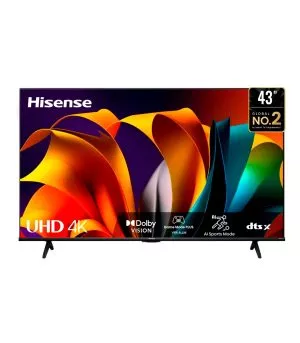 Hisense – Smart TV LED 43'' 4K UHD, Dolby Vision, VIDAA U7.6, Game Mode Plus (HIS43A6N)