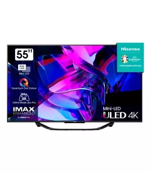 Hisense – Smart TV QLED 55'' 4K UHD, Dolby Vision & Atmos, VIDAA U5.0 (HIS55Q6N)