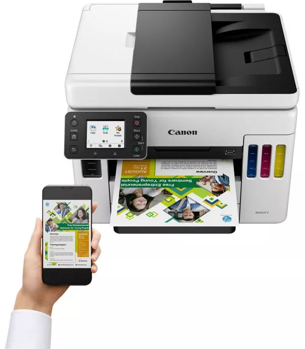 Imprimante multifonction à réservoirs rechargeables Canon MAXIFY GX7040 (4471C009AA)
