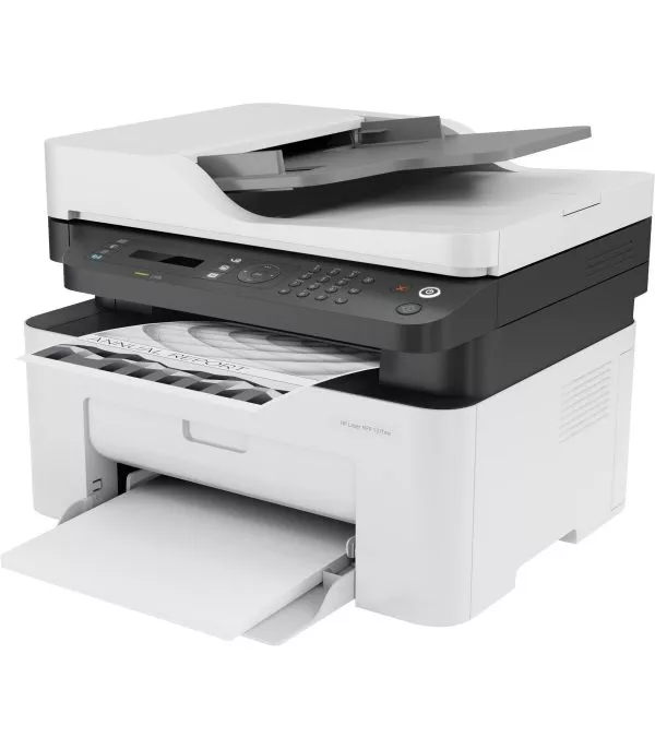 Imprimante Multifonction HP 137fnw Laserjet - 4ZB84A