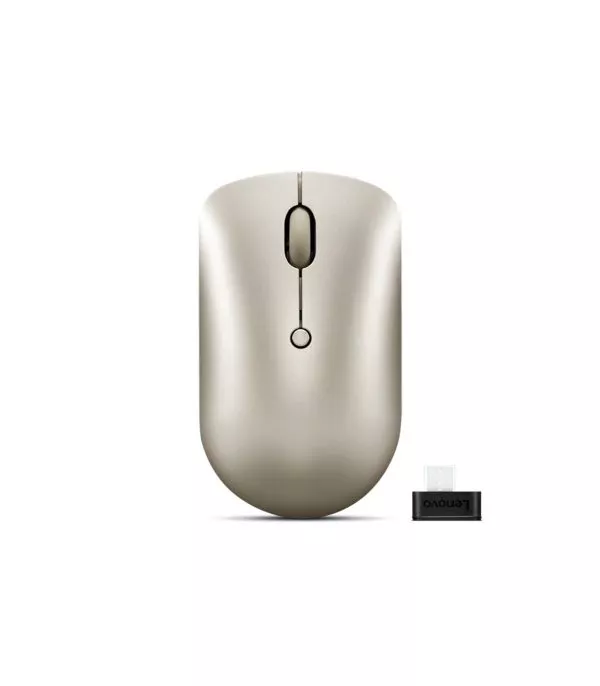 Lenovo 540 Souris Sans Fil Compacte USB-C (Sand) – 2400 DPI (GY51D20873)