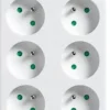 Multiprise parasurtenseur Eaton Boîtier de Protection PB8TUF 8 prises avec 2 portes de téléphone