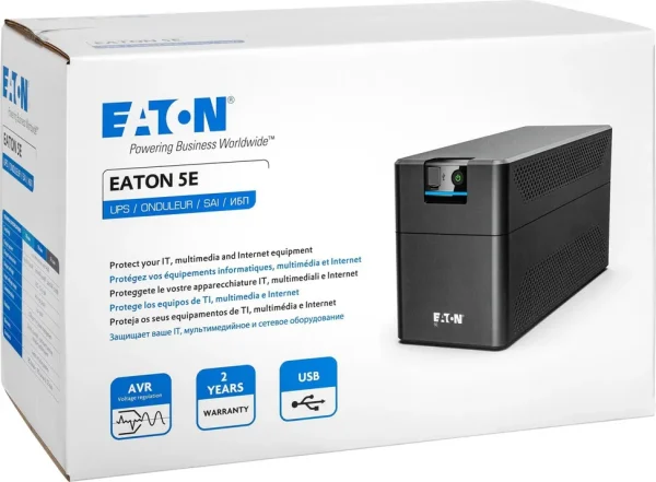 Onduleur Line-interactive Eaton 5E Gen2 5E900UI USB - 480 W / 900 VA - 4 prises C13