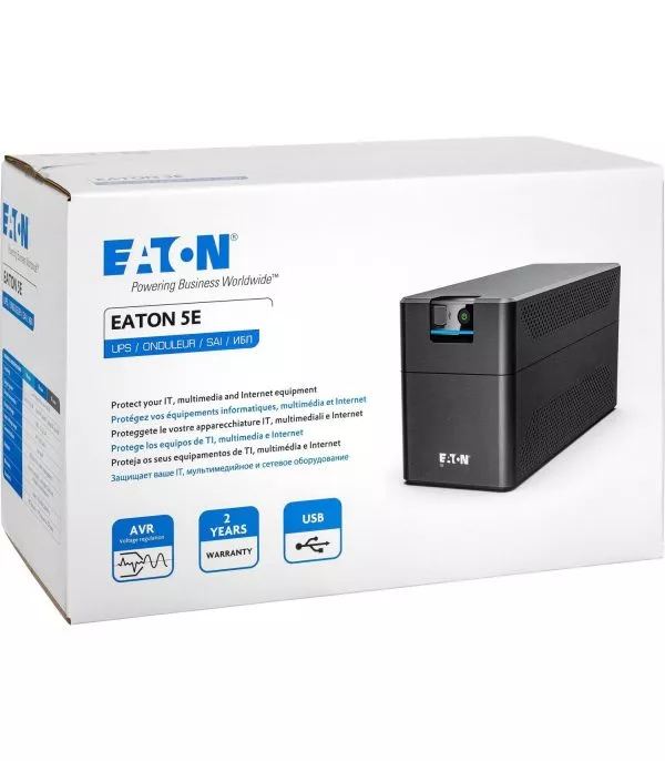 onduleur-lineinteractive-eaton-5e-gen2-usb-480-w-900-va-4-prises-c13-5e900ui-3 Onduleur Line-interactive Eaton 5E Gen2 USB - 480 W / 900 VA - 4 prises C13 (5E900UI)