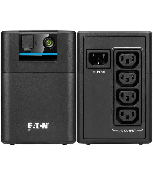 onduleur-lineinteractive-eaton-5e-gen2-usb-480-w-900-va-4-prises-c13-5e900ui Onduleur Line-interactive Eaton 5E Gen2 USB - 480 W / 900 VA - 4 prises C13 (5E900UI)
