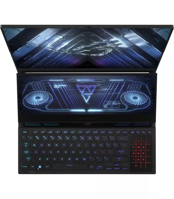 ordinateur-portable-asus-rog-zephyrus-duo-16-gx650-90nr0931m005w0-4 Asus ROG Zephyrus Duo 16 GX650 – PC Portable Gaming, AMD Ryzen 9, NVIDIA RTX 4090, (90NR0931-M005W0)