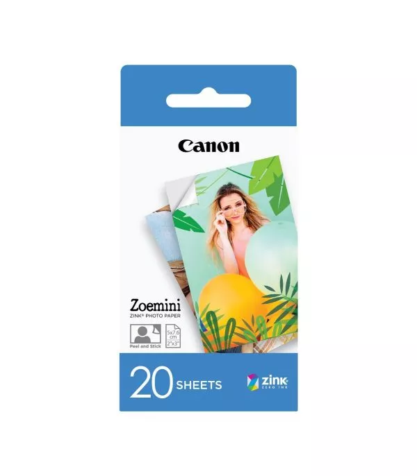 papier-photo-canon-zink-5-x-76-cm-pack-de-20-poses-3214c002ad Papier photo Canon ZINK™ 5 x 7,6 cm - Pack de 20 poses (3214C002AD)