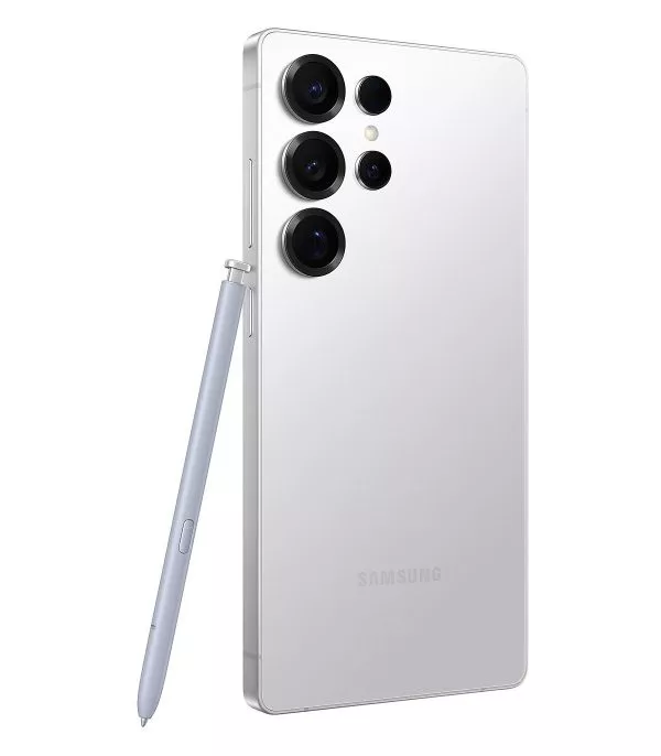 SAMSUNG Galaxy S25 Ultra 5G Dual Sim Titanium White silver (12GB 256GB) (SM-S938BZSIMWD)