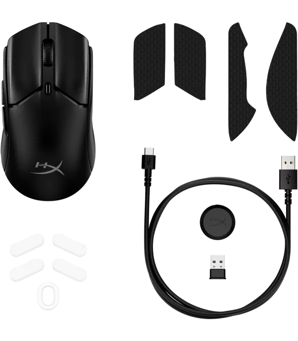 Souris gamer sans fil HyperX Pulsefire Haste 2 Mini (7D388AA)