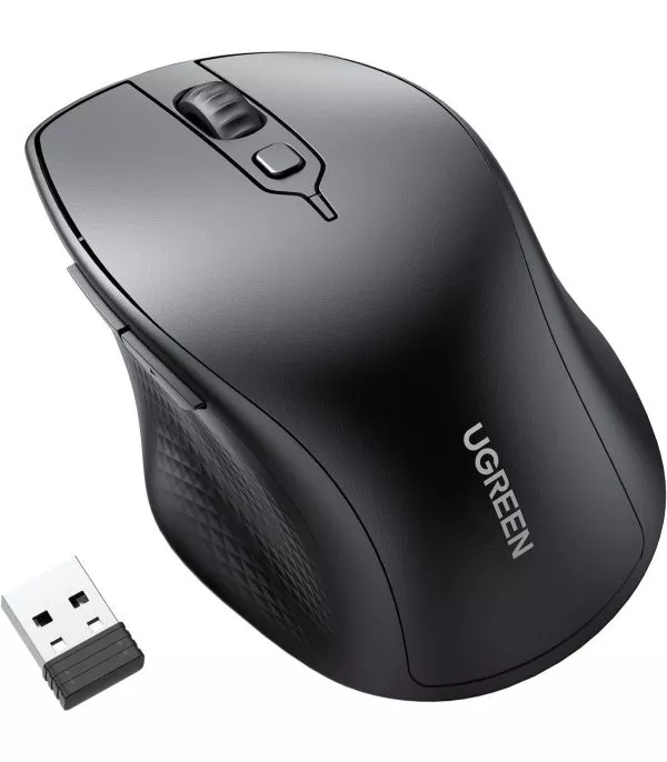 souris-sans-fil-bluetooth-ugreen-silencieuse-ergonomique-24ghz-90395 Souris sans fil Bluetooth Ugreen Silencieuse Ergonomique 2,4GHz (90395)