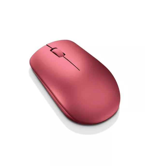Souris sans fil Lenovo 530 rouge cerise – 1200 DPI, USB Nano, ambidextre (GY50Z18990)