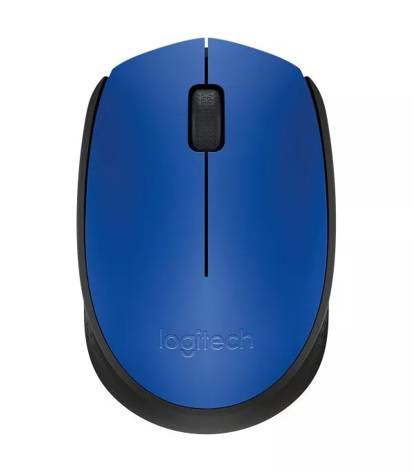 Logitech M171 Souris sans fil Bleu Noir (910-004640)