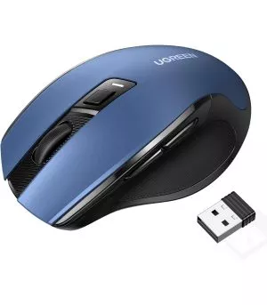 Souris sans fil Ugreen Design Ergonomique 2.4 - Blue (15064)