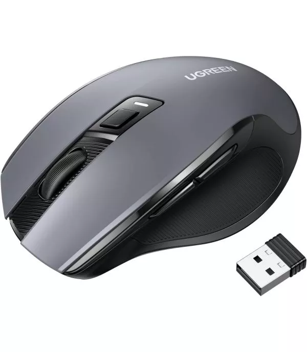 souris-sans-fil-ugreen-design-ergonomique-24ghz-noir-90545 Souris sans fil Ugreen Design Ergonomique 2.4GHz - Noir (90545)