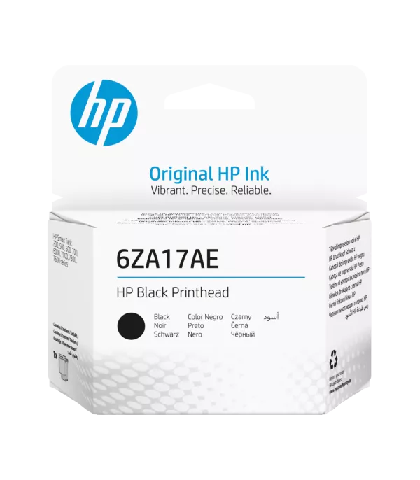 Tête d'impression HP noire (6ZA17AE)