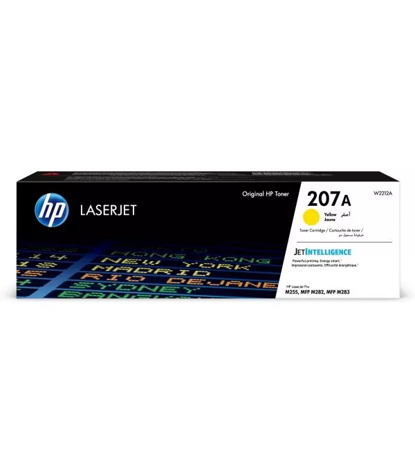 toner-laserjet-original-hp-207a-yellow-w2212a HP 207A Jaune Toner Laser Original - W2212A