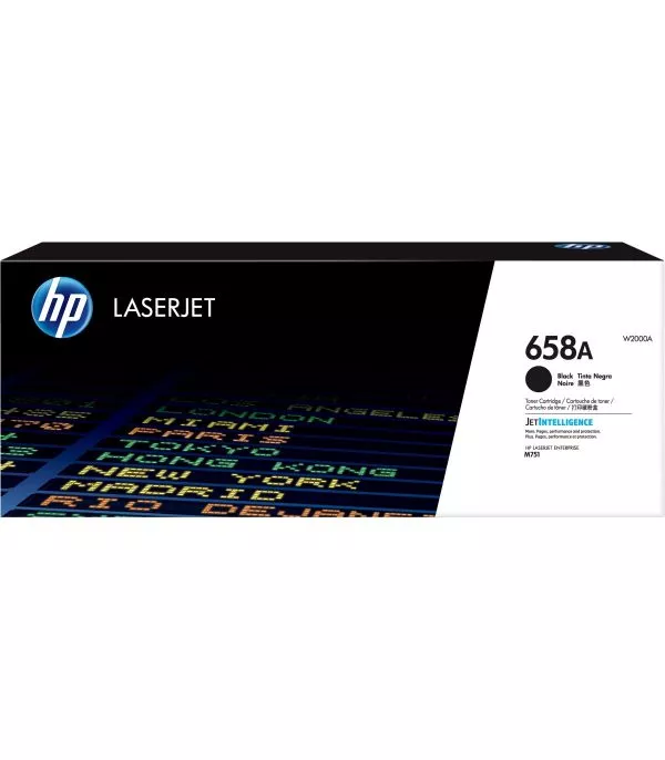 HP 658A Noir Toner Laser Original - W2000A