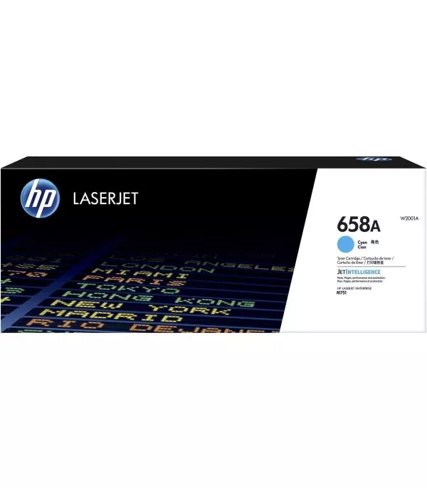 HP 658A Cyan Toner Laser Original - W2001A
