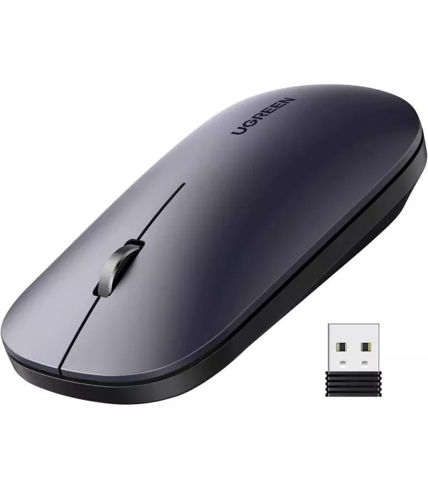 Ugreen Souris sans fil 2,4Ghz/10M Noir (90372)