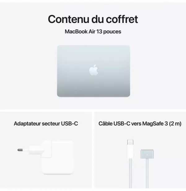 Apple MacBook Air M4 13 pouces (MC6T4)