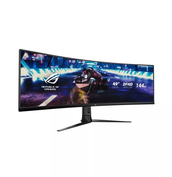 ASUS ROG Strix XG49VQ écran plat de PC 124,5 cm (49") 3840 x 1080 pixels Full HD Ultra large LED Noir (90LM04H0-B01170)