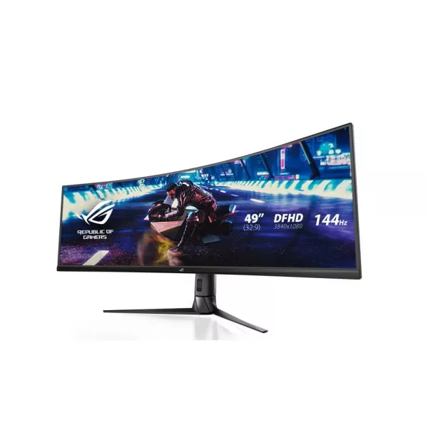 ASUS ROG Strix XG49VQ écran plat de PC 124,5 cm (49") 3840 x 1080 pixels Full HD Ultra large LED Noir (90LM04H0-B01170)