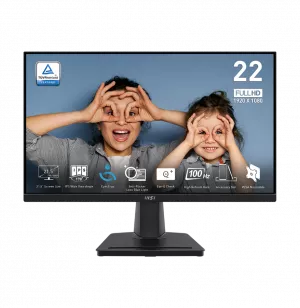 Écran 21.45” Full HD MSI Pro MP225 (9S6-3PC6CM-002)