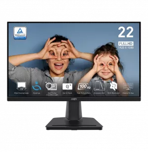 Écran 21.45” Full HD MSI Pro MP225V (9S6-3PE0CM-001)