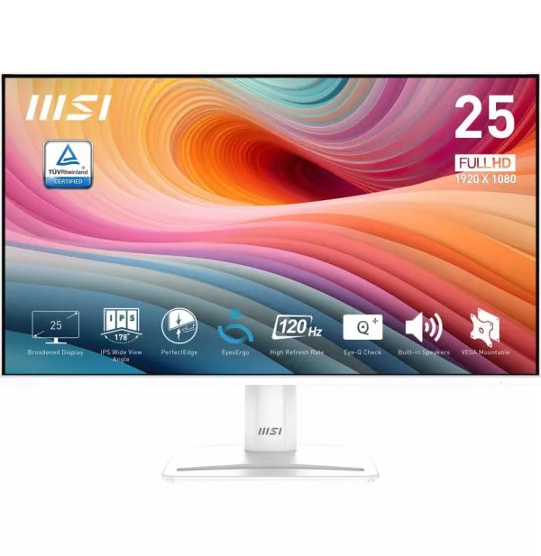 Écran 24,5" Full HD MSI PRO MP251W E2 (9S6-3PD4CM-001)
