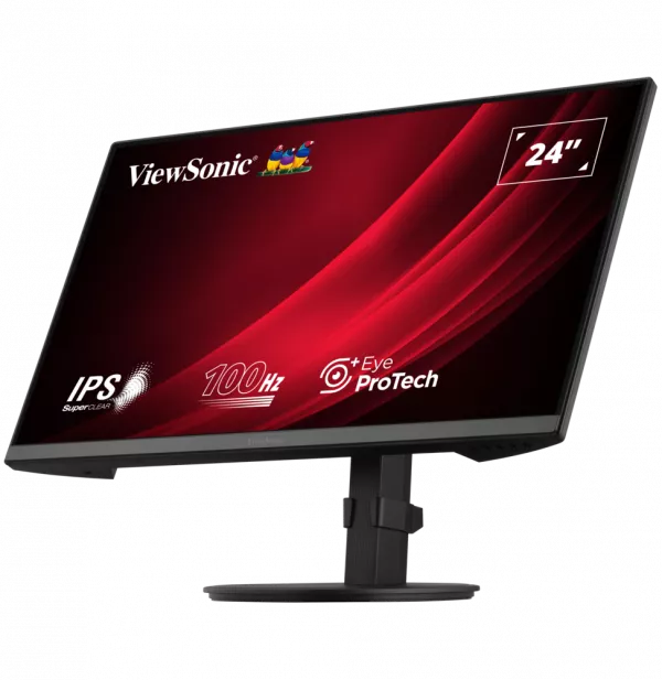 Écran 24" Full HD Viewsonic VG2408 Ergonomic avec USB Hub