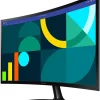 Écran 24" incurvé Full HD Samsung Essential S3 S36GD (LS24D360GAUXEN)