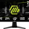 Écran 25" Full HD MSI MAG 255F E20 (9S6-3BC21M-057)