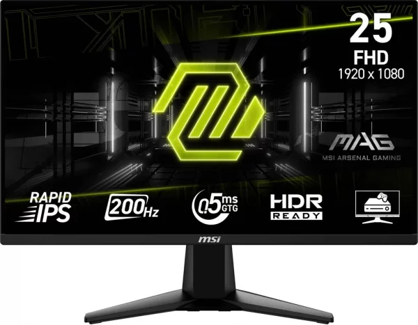 Écran 25" Full HD MSI MAG 255F E20 (9S6-3BC21M-057)
